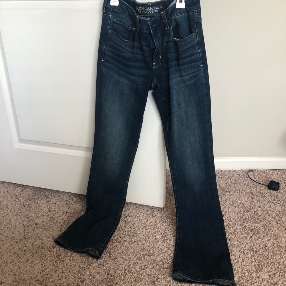 Boot cut American eagle jeans
